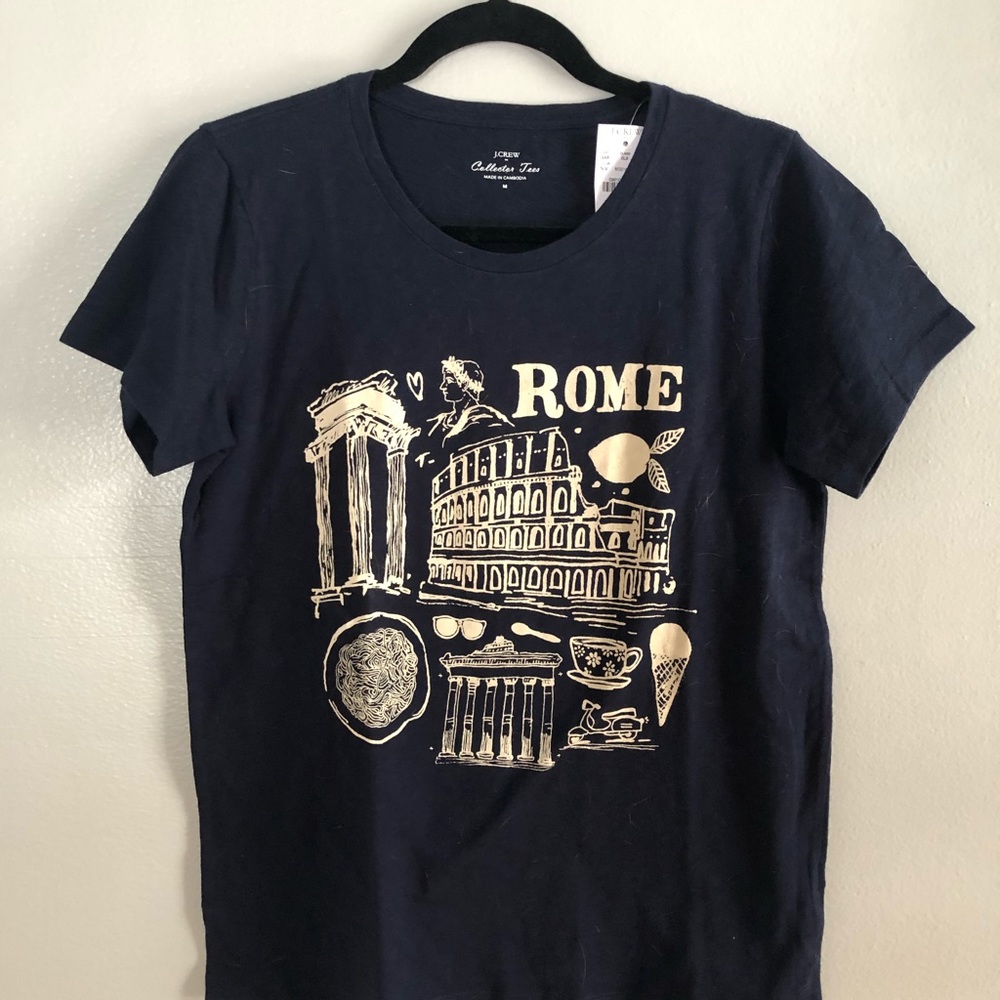 J Crew Rome tee